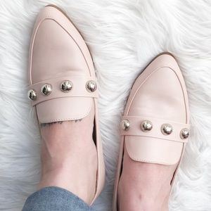 Just Fab | Pastel Pink Pointed Toe Flats